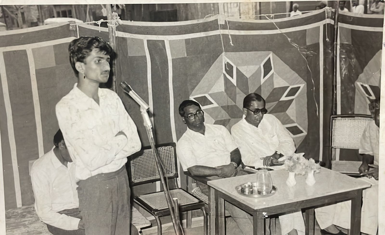 Inauguration of Dharmarth Charitable Hospital in the year 1989. Presence of former District Collectorate  Mr. Sohan Lal, IAS and former Zilla Pramukh Mr. Shri. Rana Bhawana Singh
